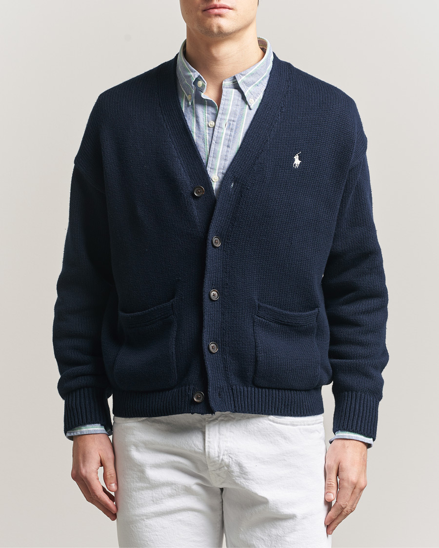 Mies | Puserot | Polo Ralph Lauren | Cotton Cardigan Hunter Navy