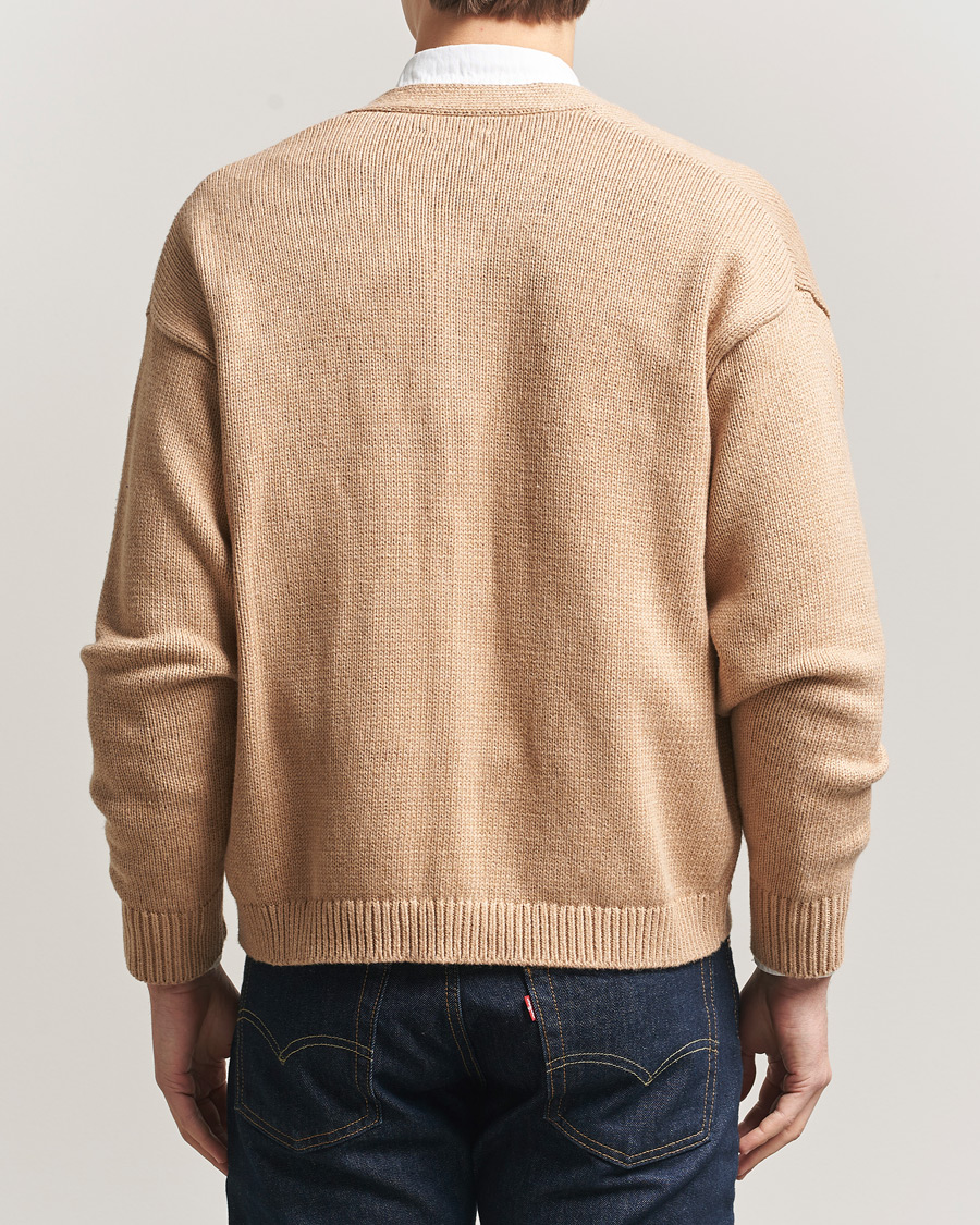Mies | Puserot | Polo Ralph Lauren | Cotton Cardigan Camel Melange