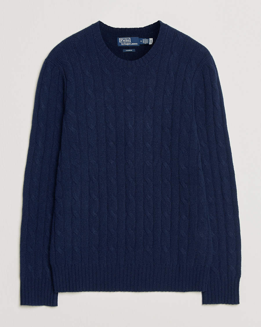 Mies | Puserot | Polo Ralph Lauren | Cashmere Sweater Bright Navy