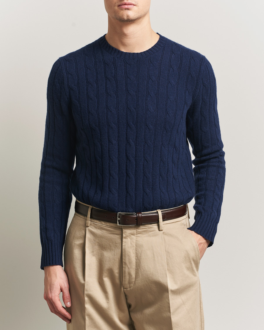 Mies | Puserot | Polo Ralph Lauren | Cashmere Sweater Bright Navy