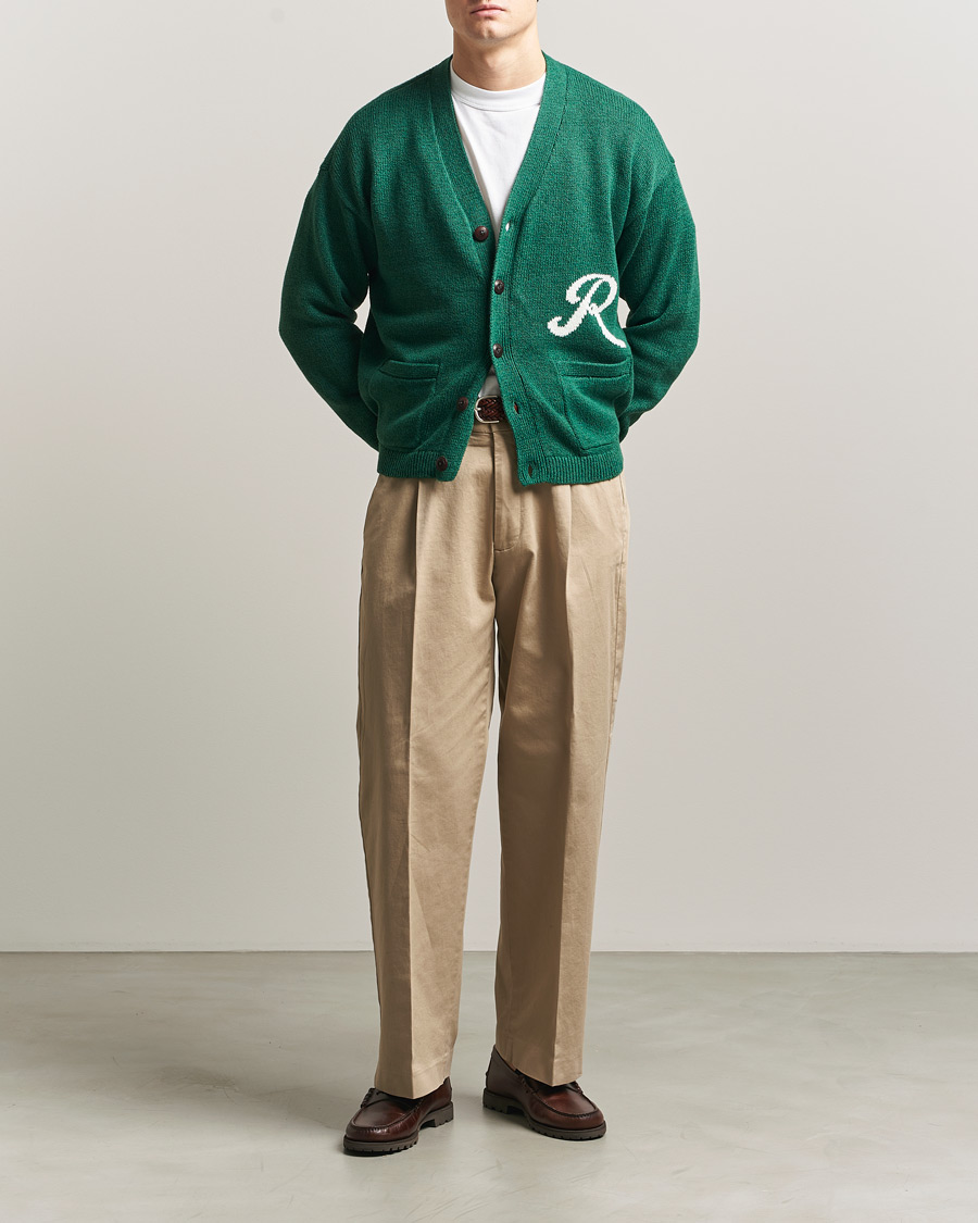 Mies | Puserot | Polo Ralph Lauren | Linen Blend Cardigan Bay Green