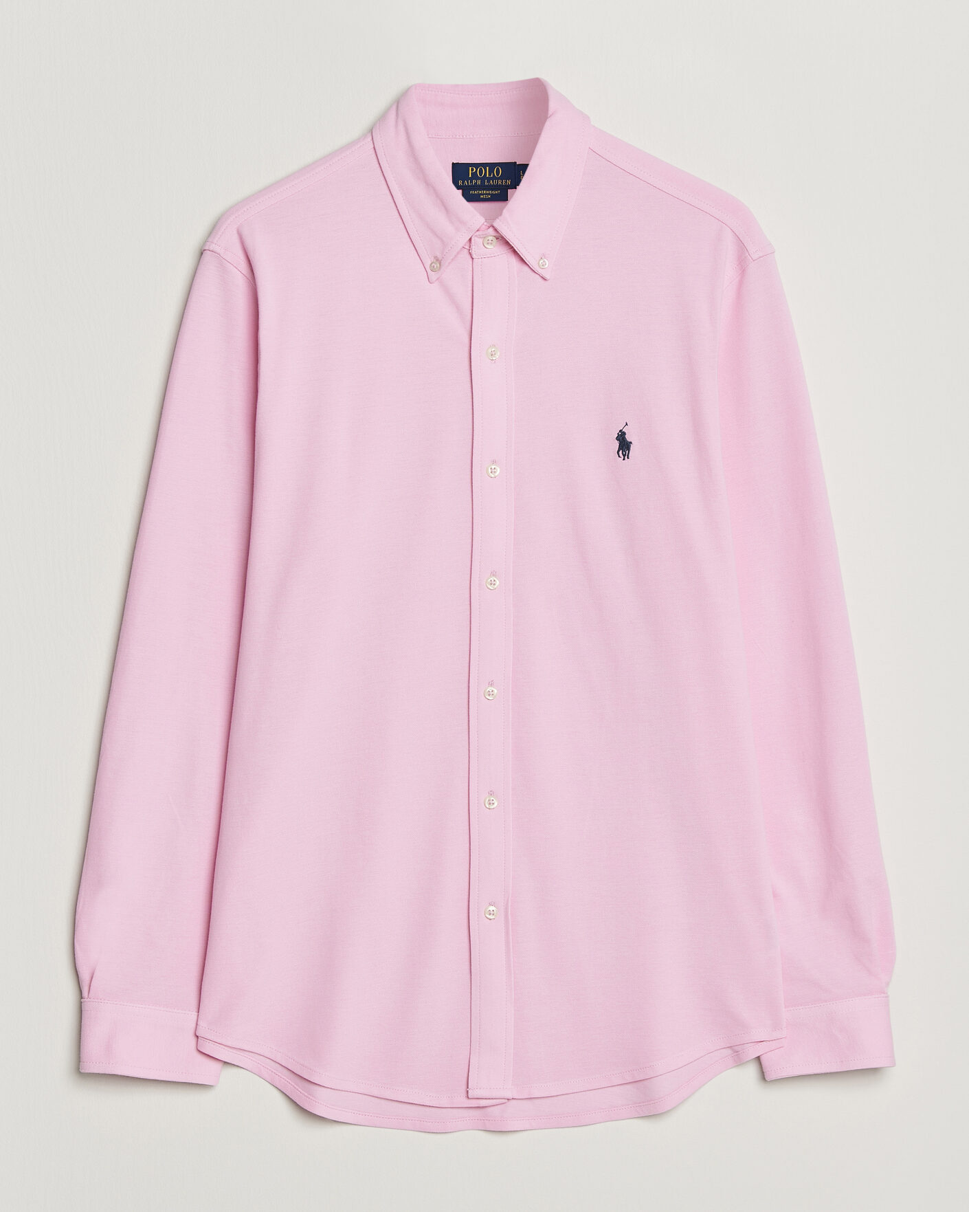 Mies | Kauluspaidat | Polo Ralph Lauren | Featherweight Mesh Shirt Carmel Pink
