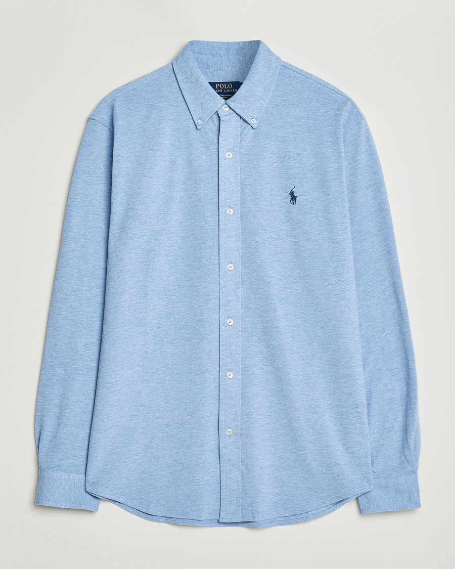 Mies | Kauluspaidat | Polo Ralph Lauren | Featherweight Mesh Shirt Isle Heather