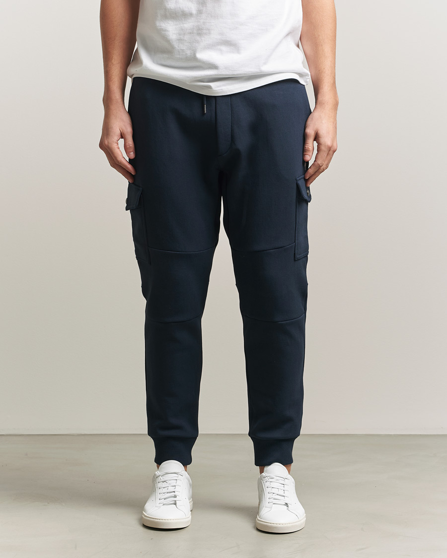 Mies | Housut | Polo Ralph Lauren | Double Knitted Athletic Sweatpants Aviator Navy