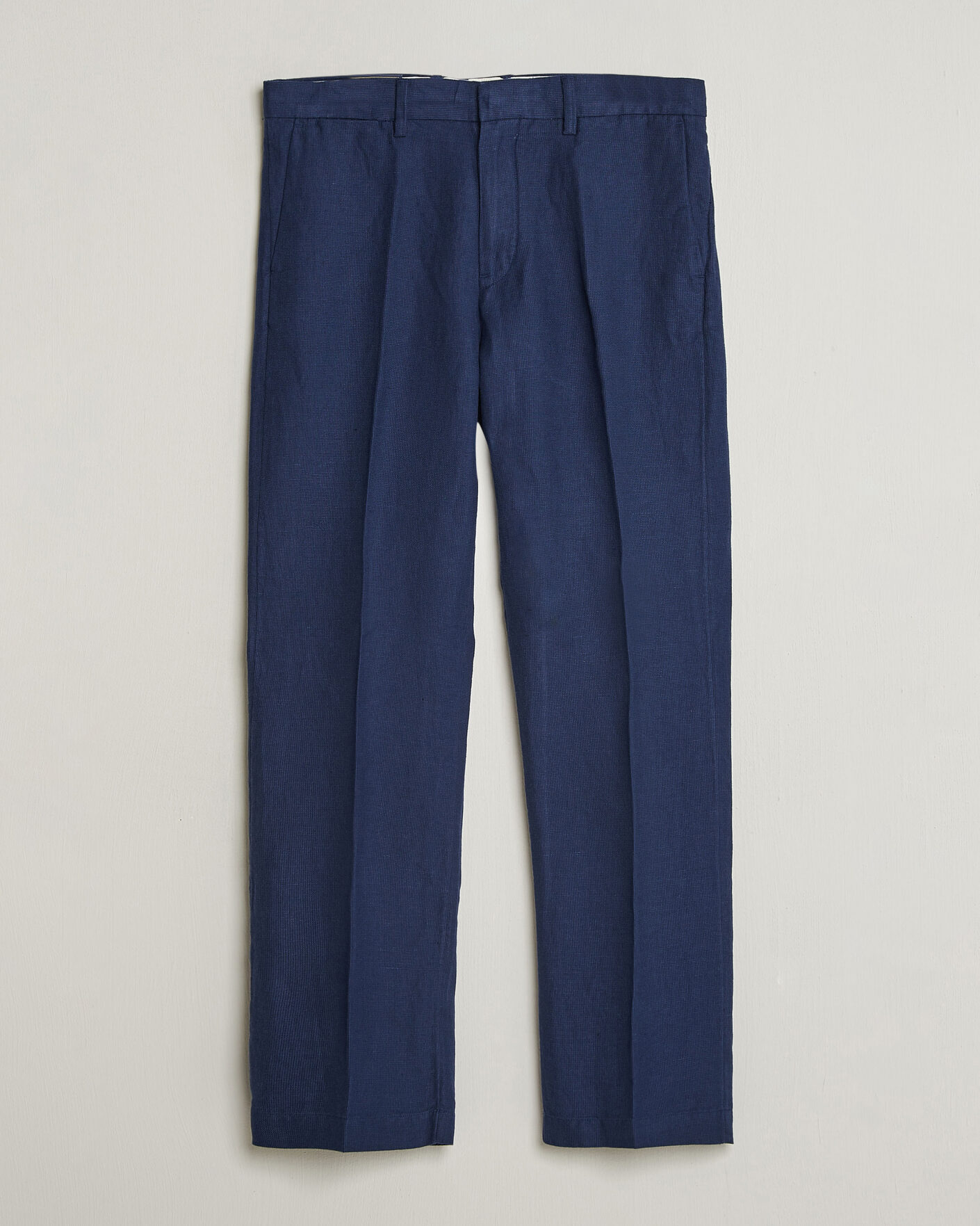 Mies | Housut | Polo Ralph Lauren | Cotton Linen Pants Newport Navy