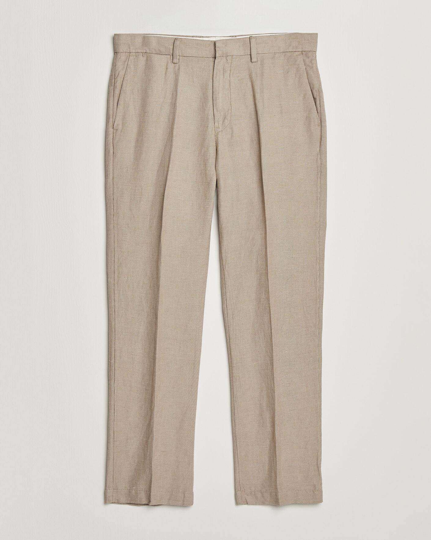 Mies | Housut | Polo Ralph Lauren | Cotton Linen Pants Madison Tan Stone Grey