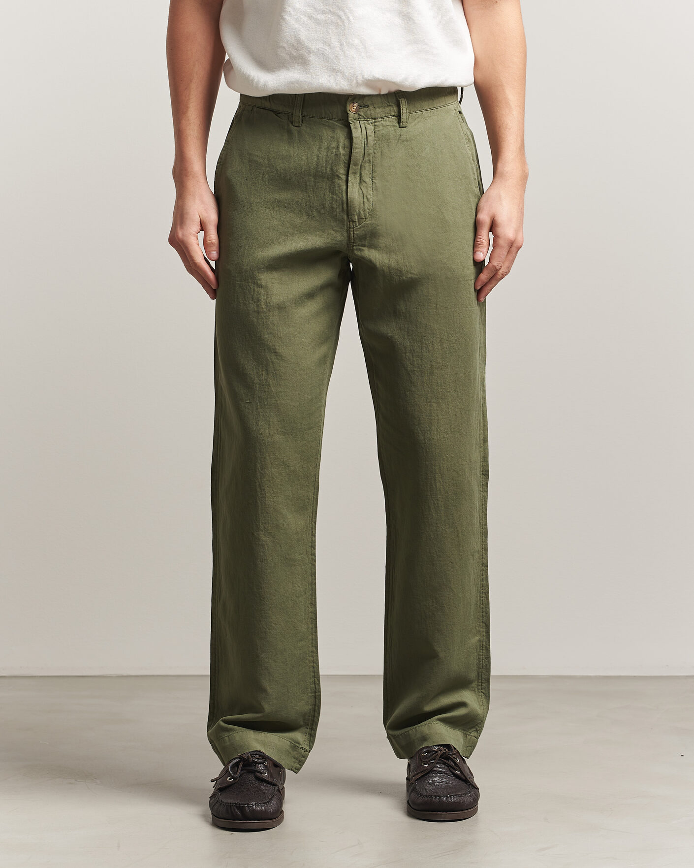 Mies | Housut | Polo Ralph Lauren | Linen Cotton Pants Garden Trail