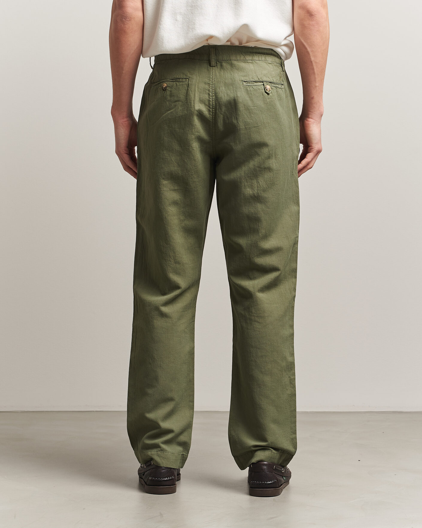 Mies | Housut | Polo Ralph Lauren | Linen Cotton Pants Garden Trail