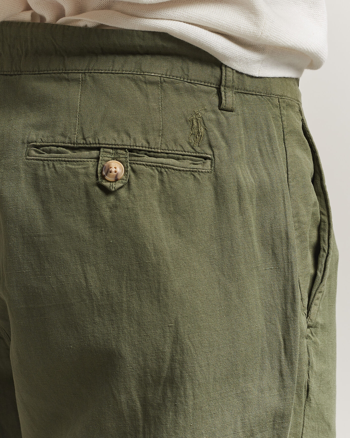 Mies | Housut | Polo Ralph Lauren | Linen Cotton Pants Garden Trail