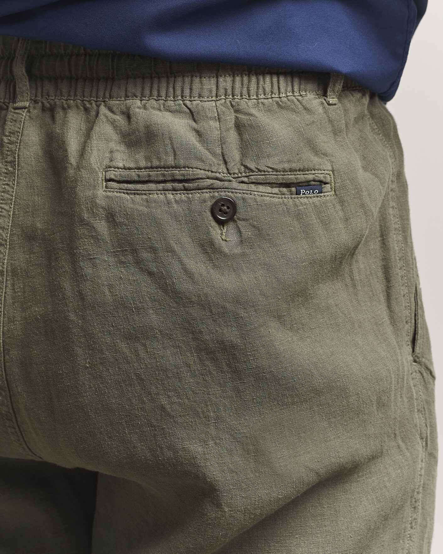 Mies | Housut | Polo Ralph Lauren | Prepster Linen Trousers New Olive