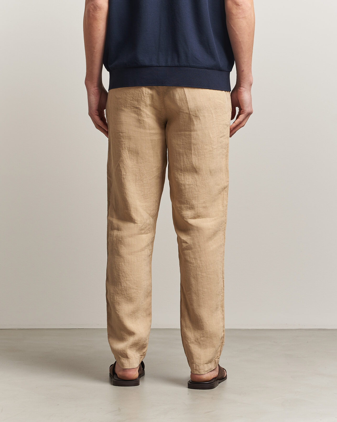 Mies | Housut | Polo Ralph Lauren | Prepster Linen Trousers Classic Khaki