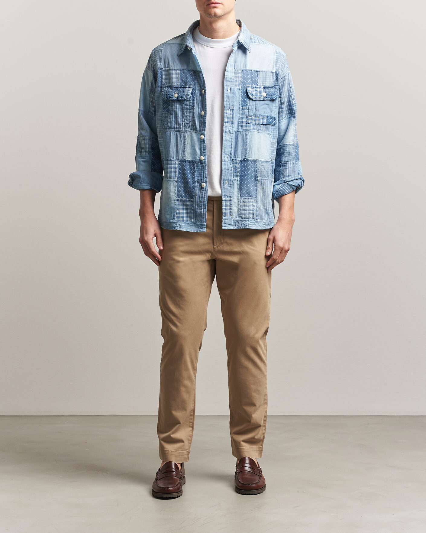 Mies | Housut | Polo Ralph Lauren | Jarrett Satin Chinos Khaki Hill