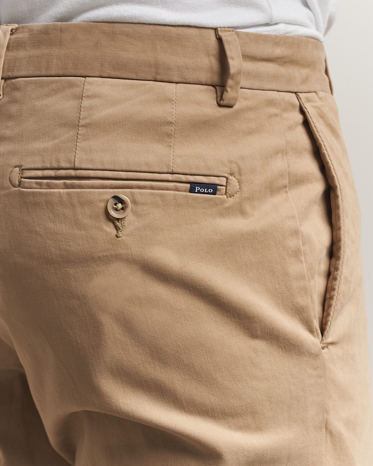Mies | Housut | Polo Ralph Lauren | Jarrett Satin Chinos Khaki Hill