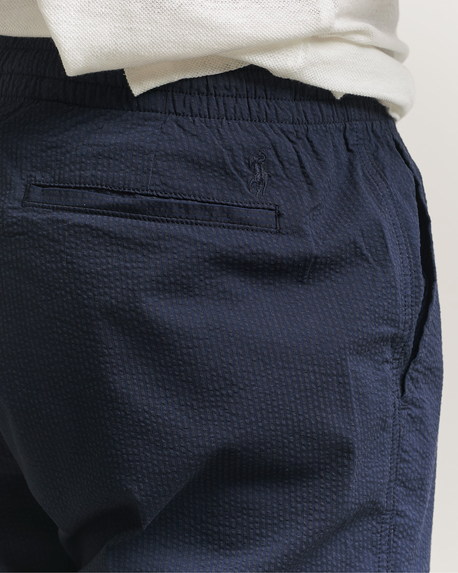 Mies | Housut | Polo Ralph Lauren | Seersucker Pants Newport Navy