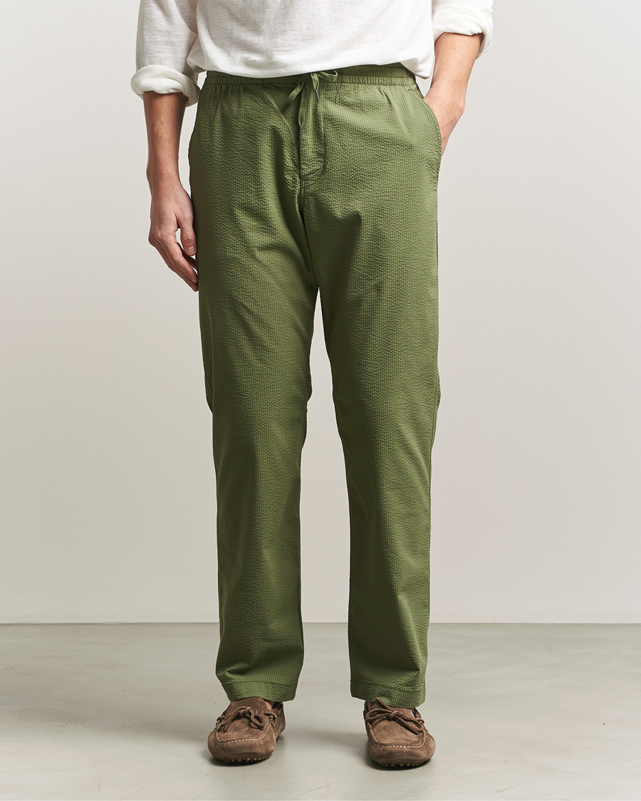 Mies | Housut | Polo Ralph Lauren | Seersucker Pants Supply Olive