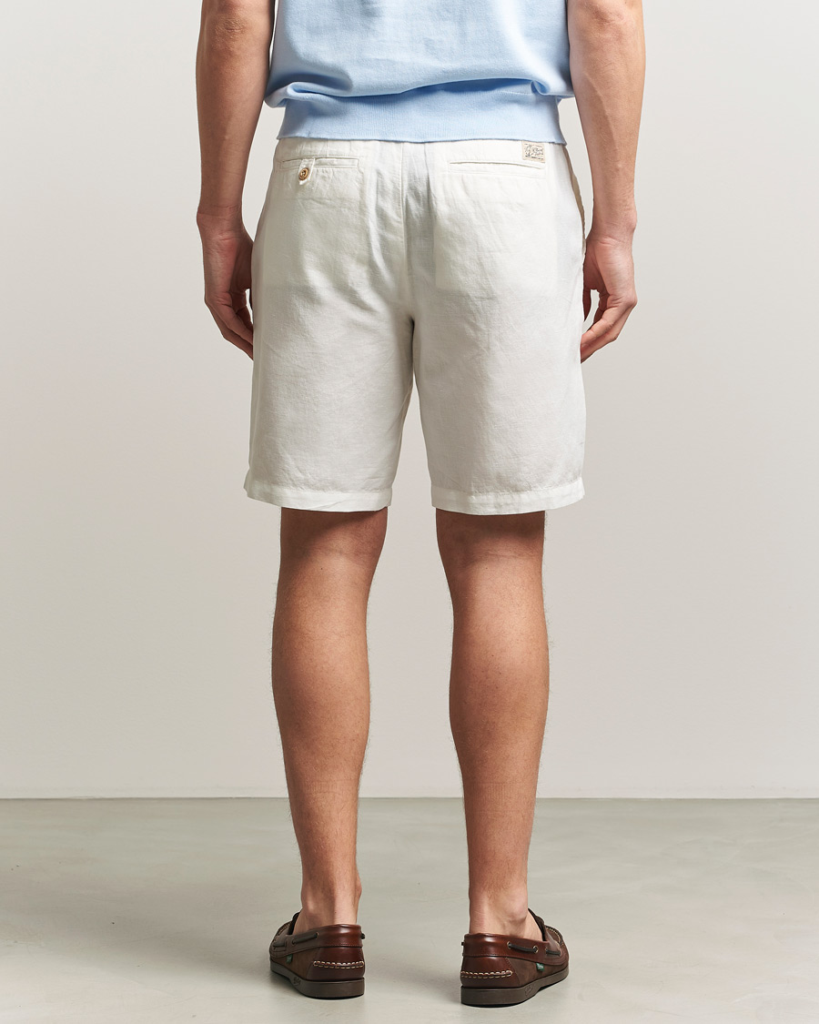 Mies | Shortsit | Polo Ralph Lauren | Cotton/Linen Shorts Deckwash White