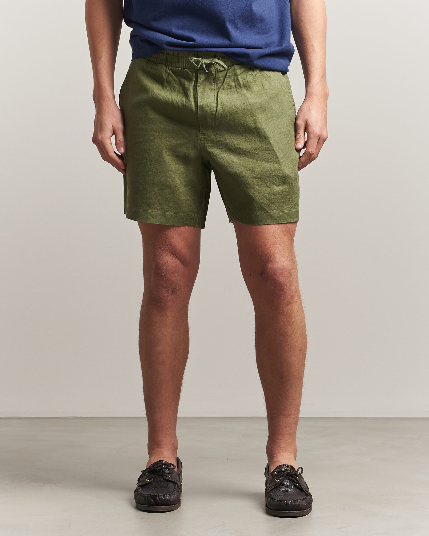 Mies | Shortsit | Polo Ralph Lauren | Dyed Linen Shorts Garden Trail