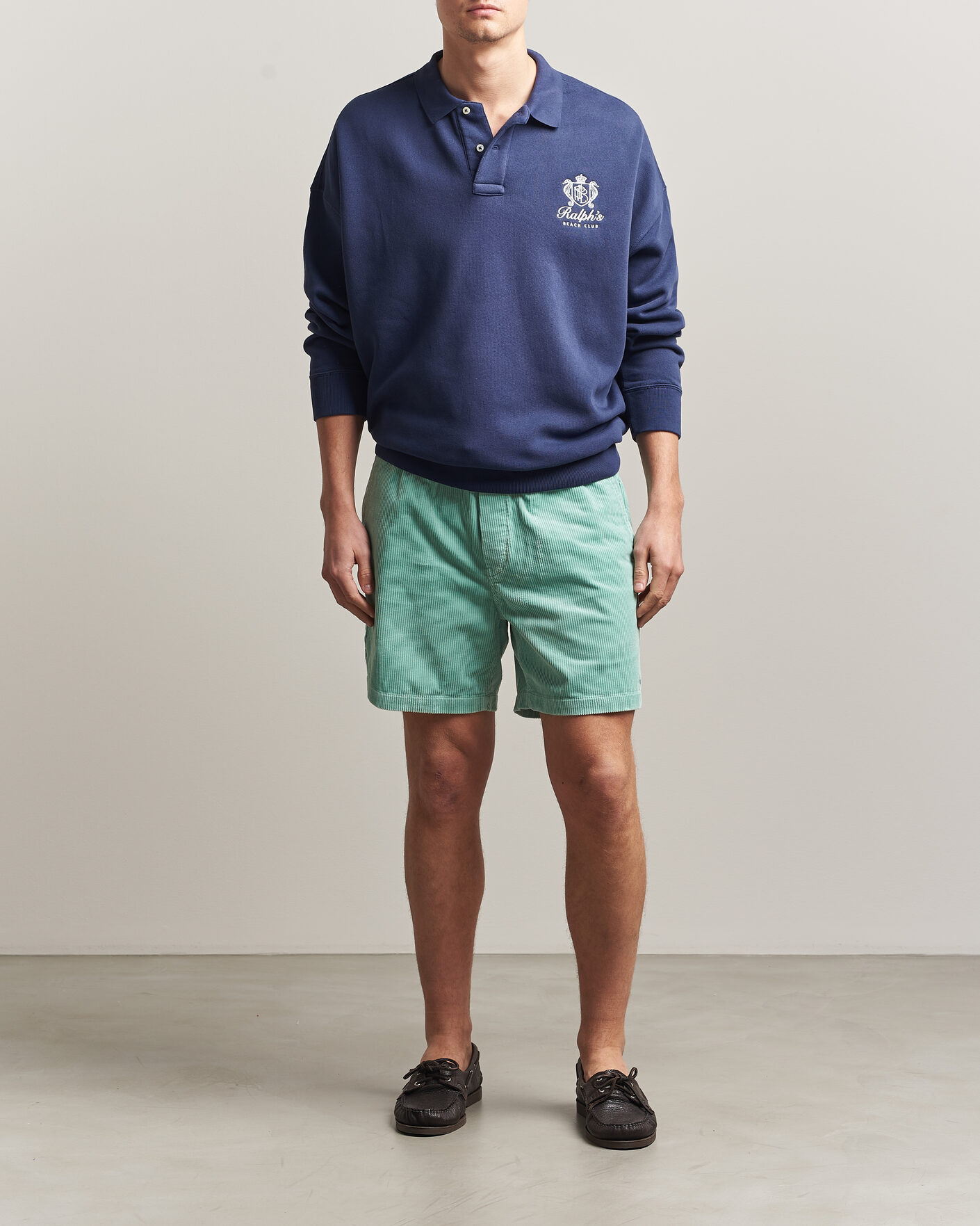 Mies | Shortsit | Polo Ralph Lauren | Corduroy Shorts Celadon