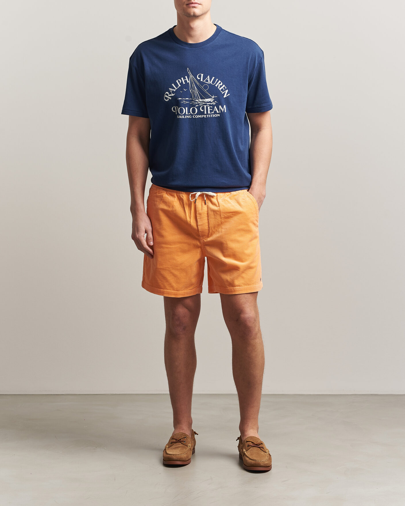 Mies | Shortsit | Polo Ralph Lauren | Corduroy Shorts Key West Orange
