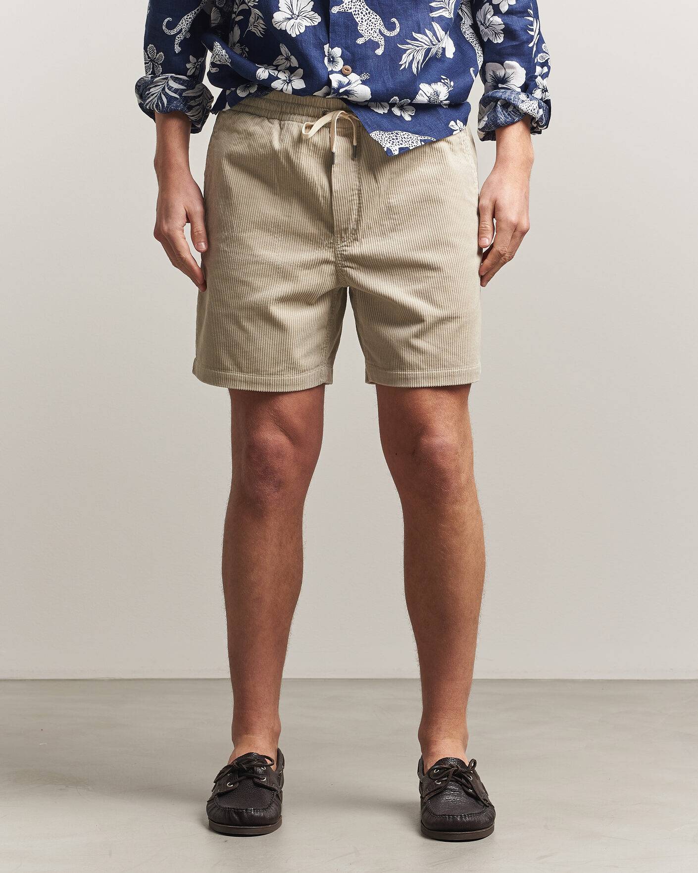 Mies | Shortsit | Polo Ralph Lauren | Corduroy Shorts Khaki Stone