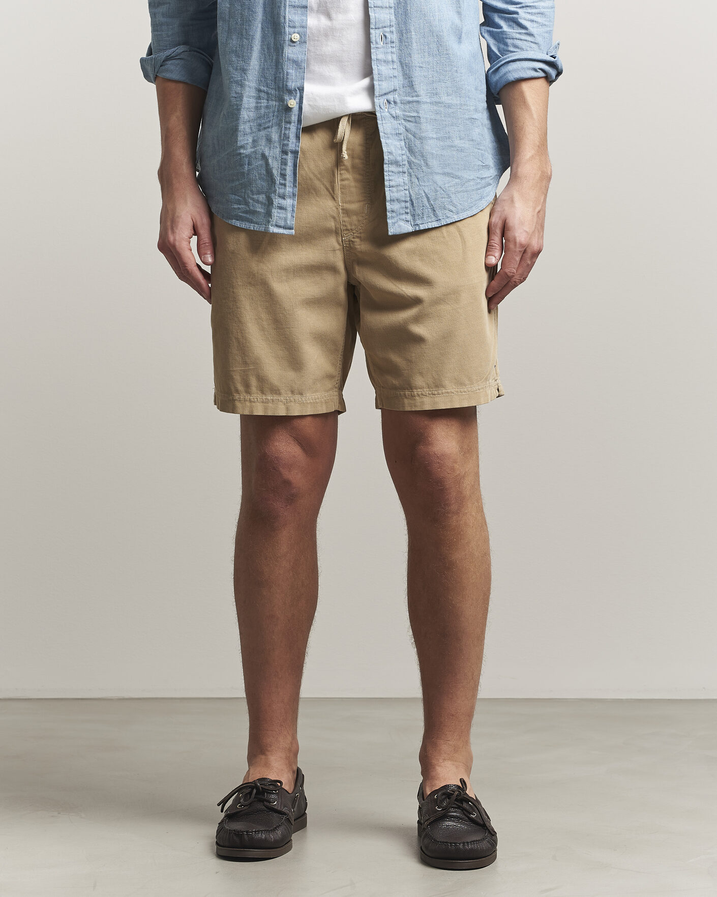 Mies | Shortsit | Polo Ralph Lauren | Wale Cord Shorts Paddock Tan