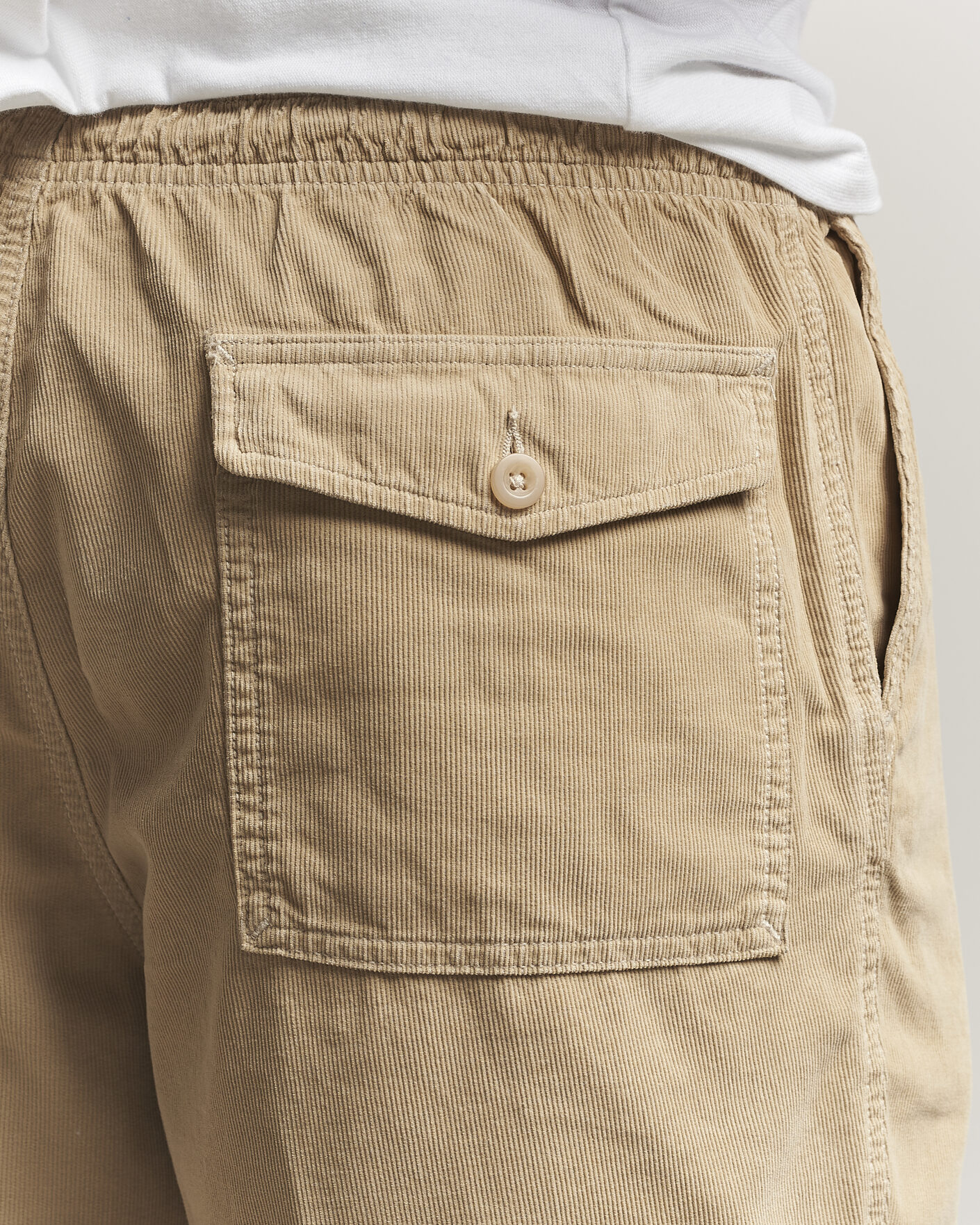 Mies | Shortsit | Polo Ralph Lauren | Wale Cord Shorts Paddock Tan