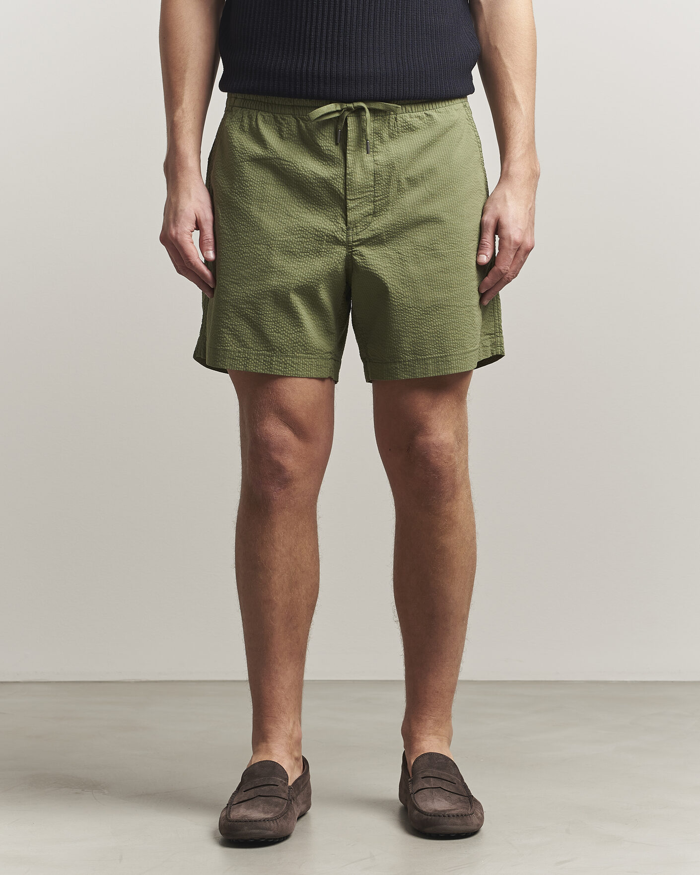 Mies | Shortsit | Polo Ralph Lauren | Seersucker Shorts Supply Olive