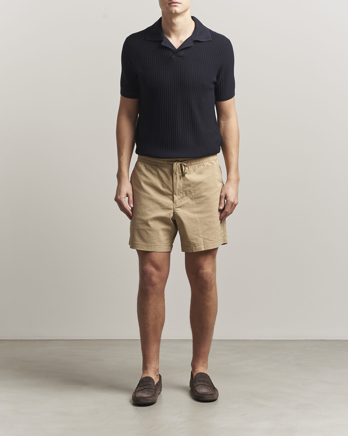 Mies | Shortsit | Polo Ralph Lauren | Seersucker Shorts Coastal Beige