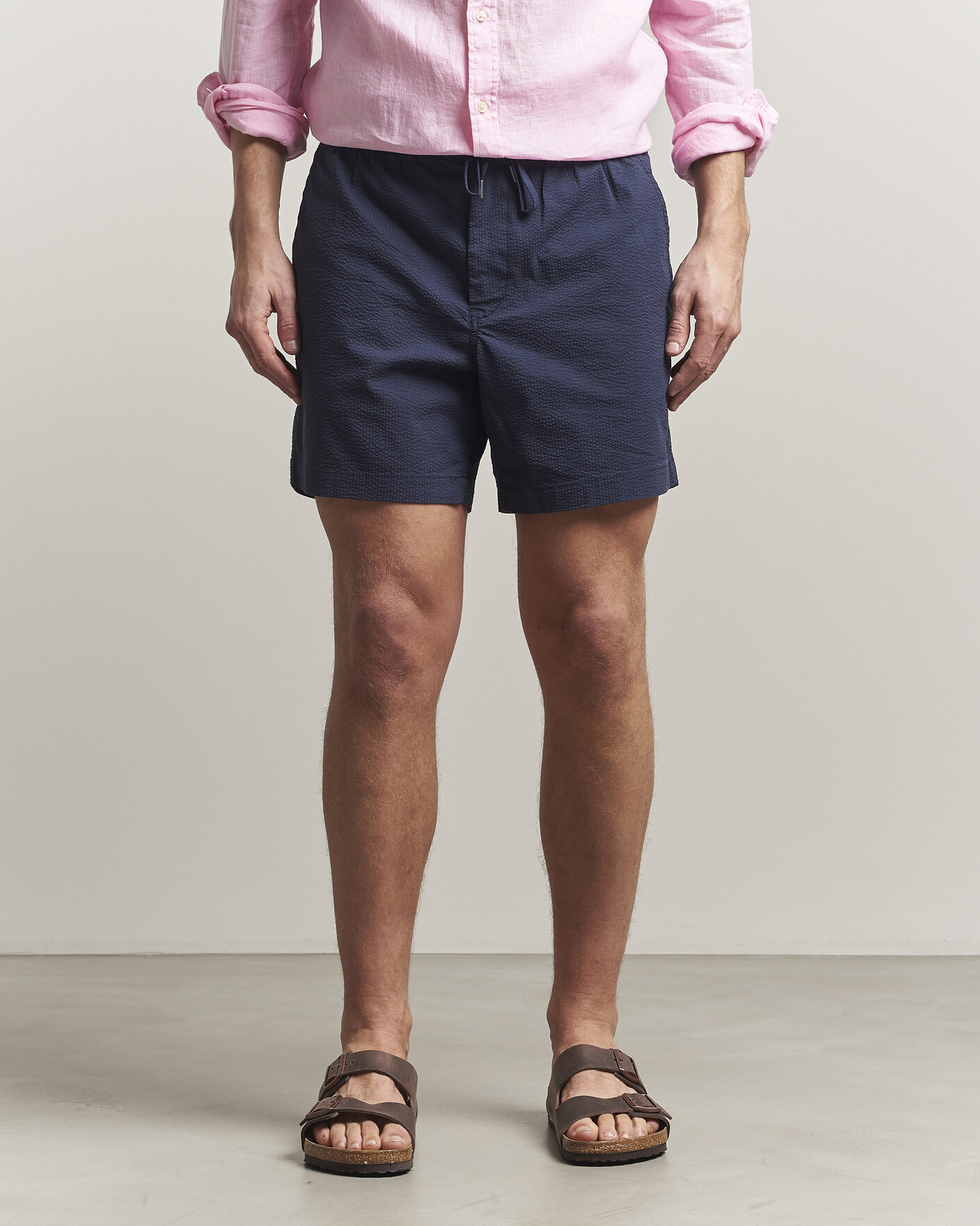 Mies | Shortsit | Polo Ralph Lauren | Seersucker Shorts Newport Navy