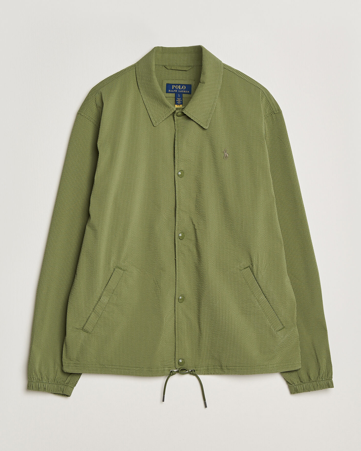 Mies | Takit | Polo Ralph Lauren | Seersucker Windbreaker Jacket Supply Olive