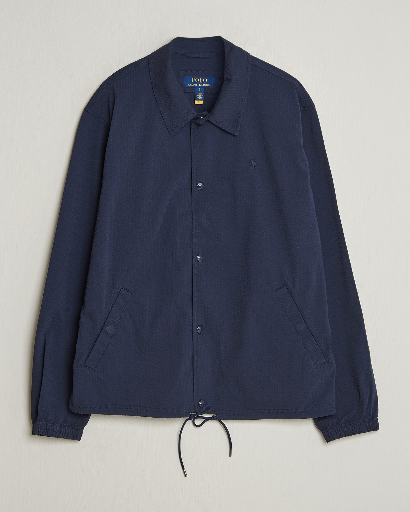 Mies | Takit | Polo Ralph Lauren | Seersucker Windbreaker Jacket Newport Navy