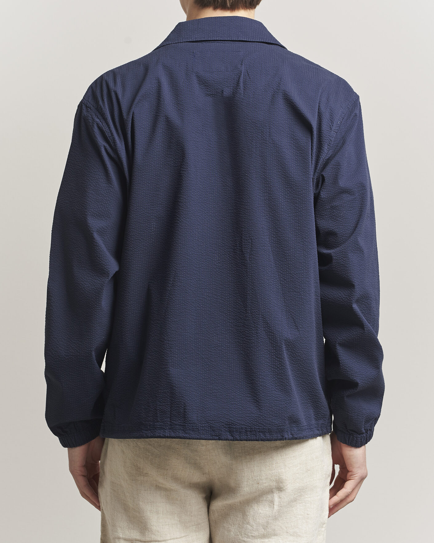 Mies | Takit | Polo Ralph Lauren | Seersucker Windbreaker Jacket Newport Navy