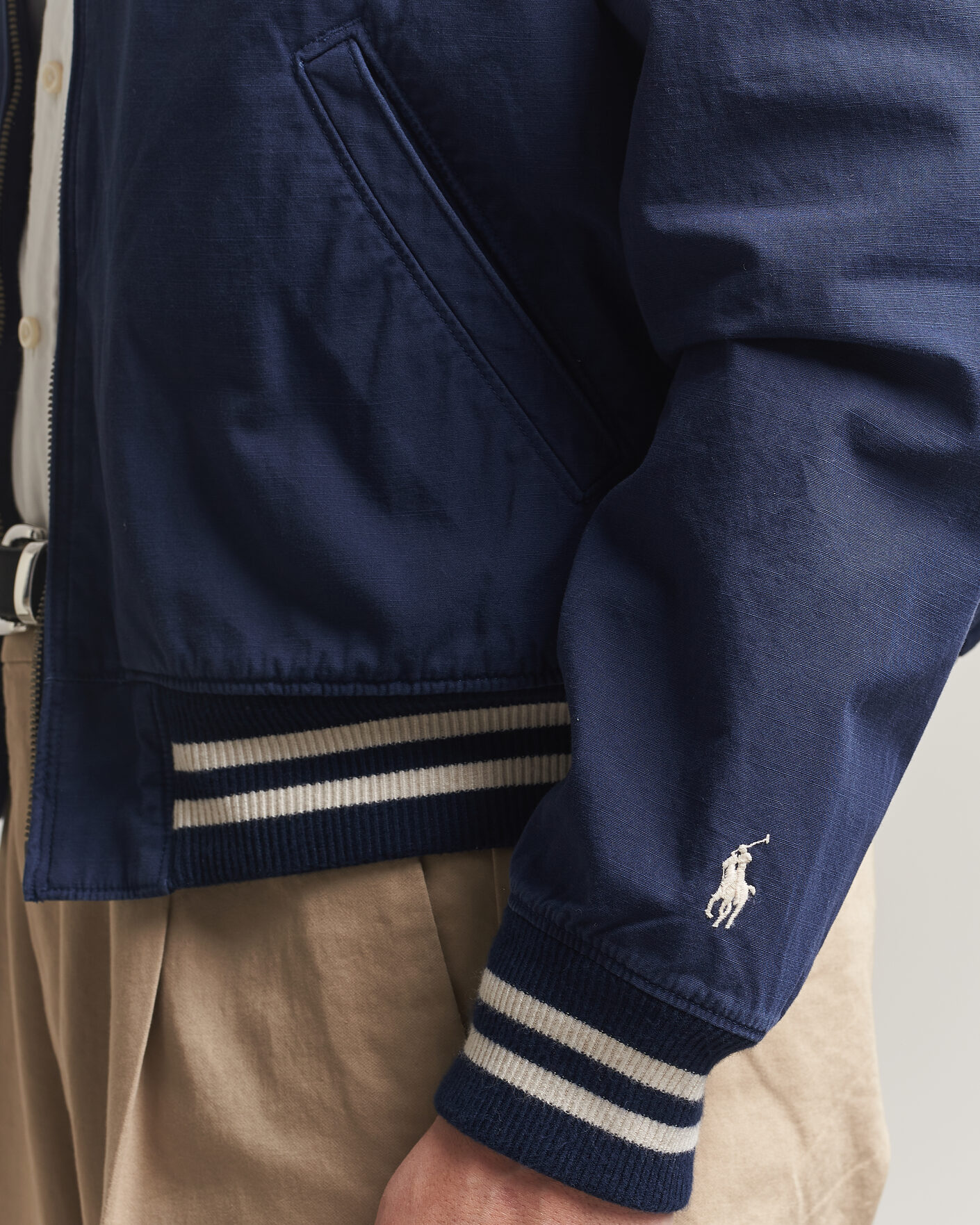 Mies | Takit | Polo Ralph Lauren | Rustic Canvas Bomberjacket Newport Navy
