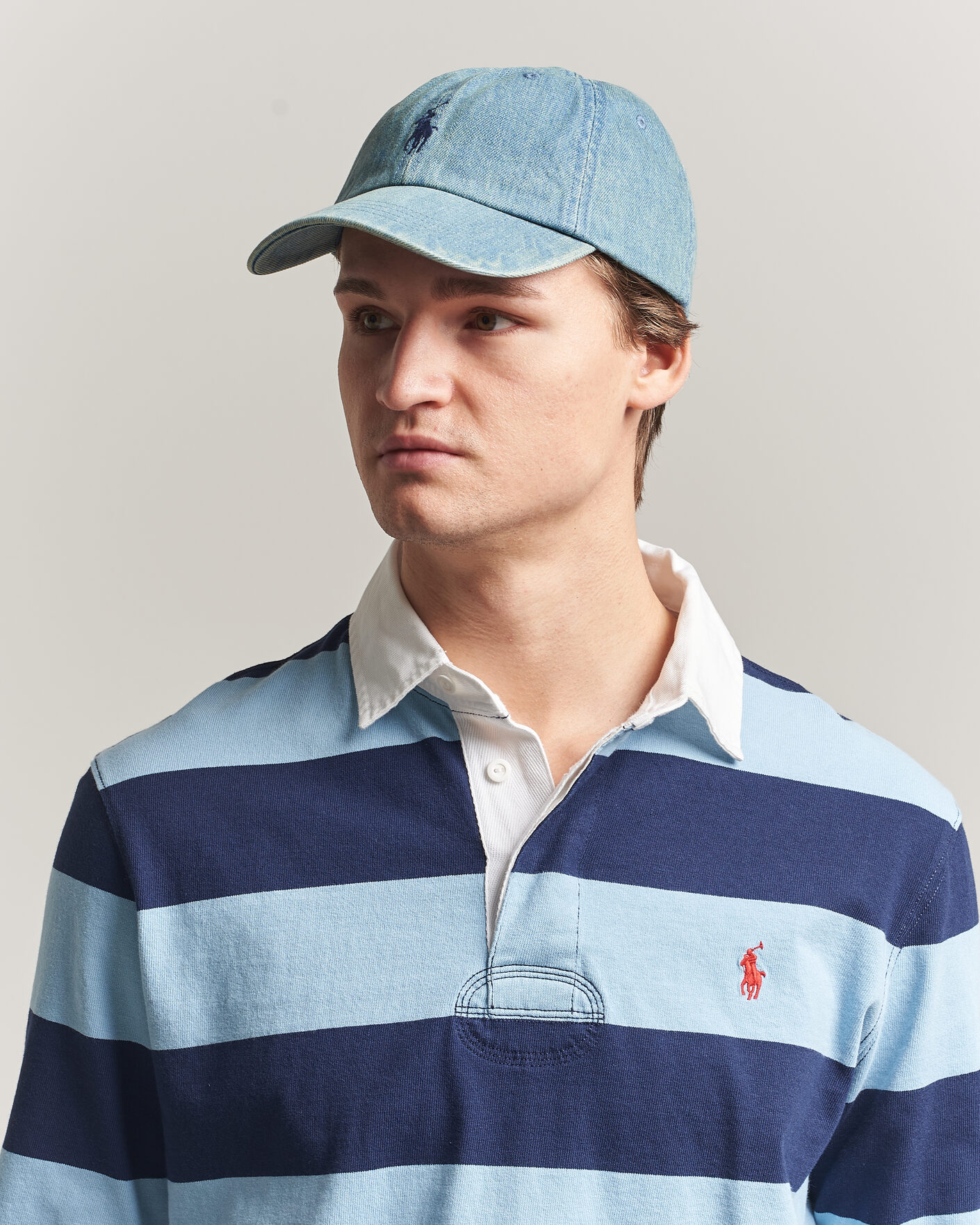 Mies | Päähineet | Polo Ralph Lauren | Denim Cap Light Wash