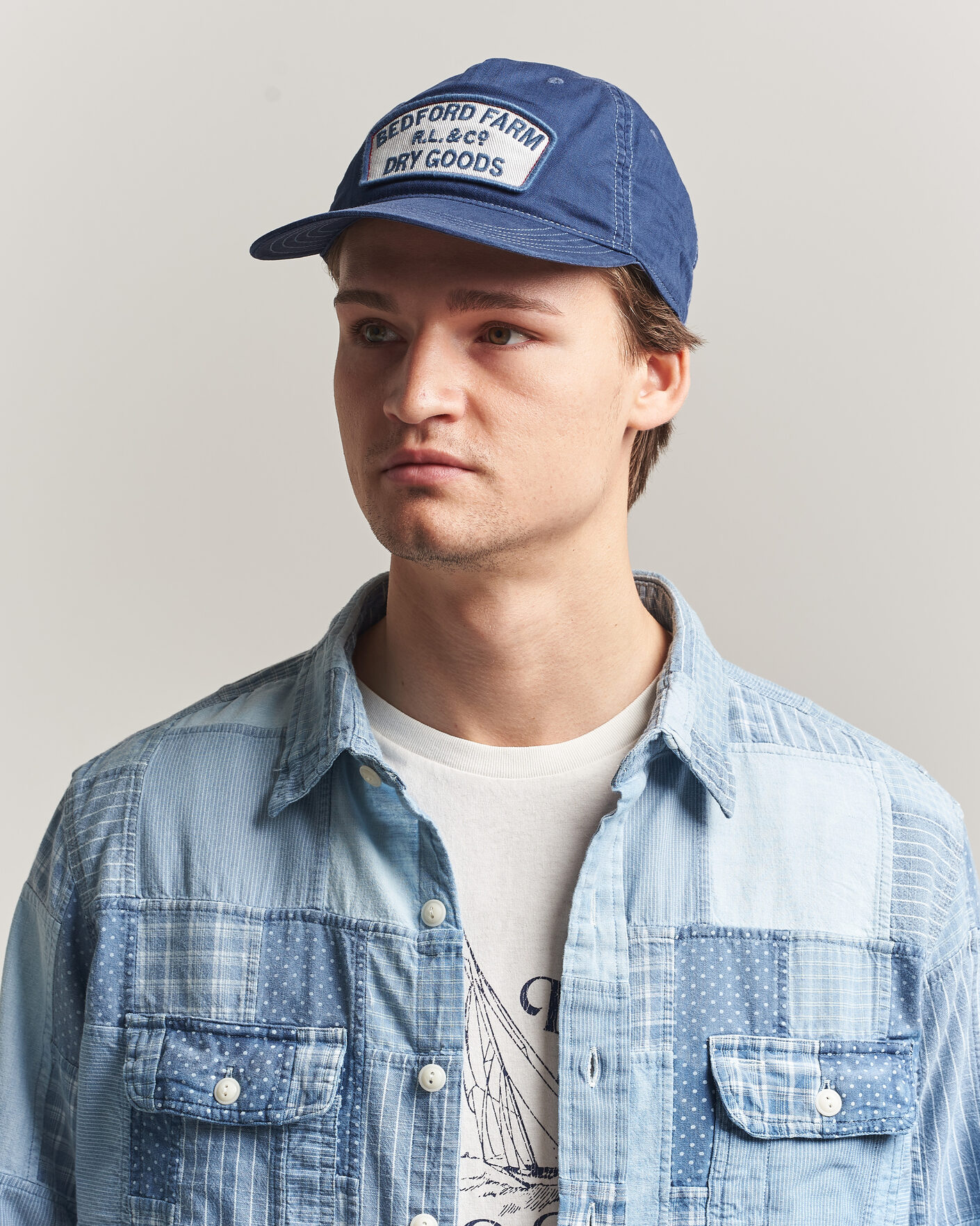 Mies | Päähineet | Polo Ralph Lauren | Cotton Cap Dark Cobalt