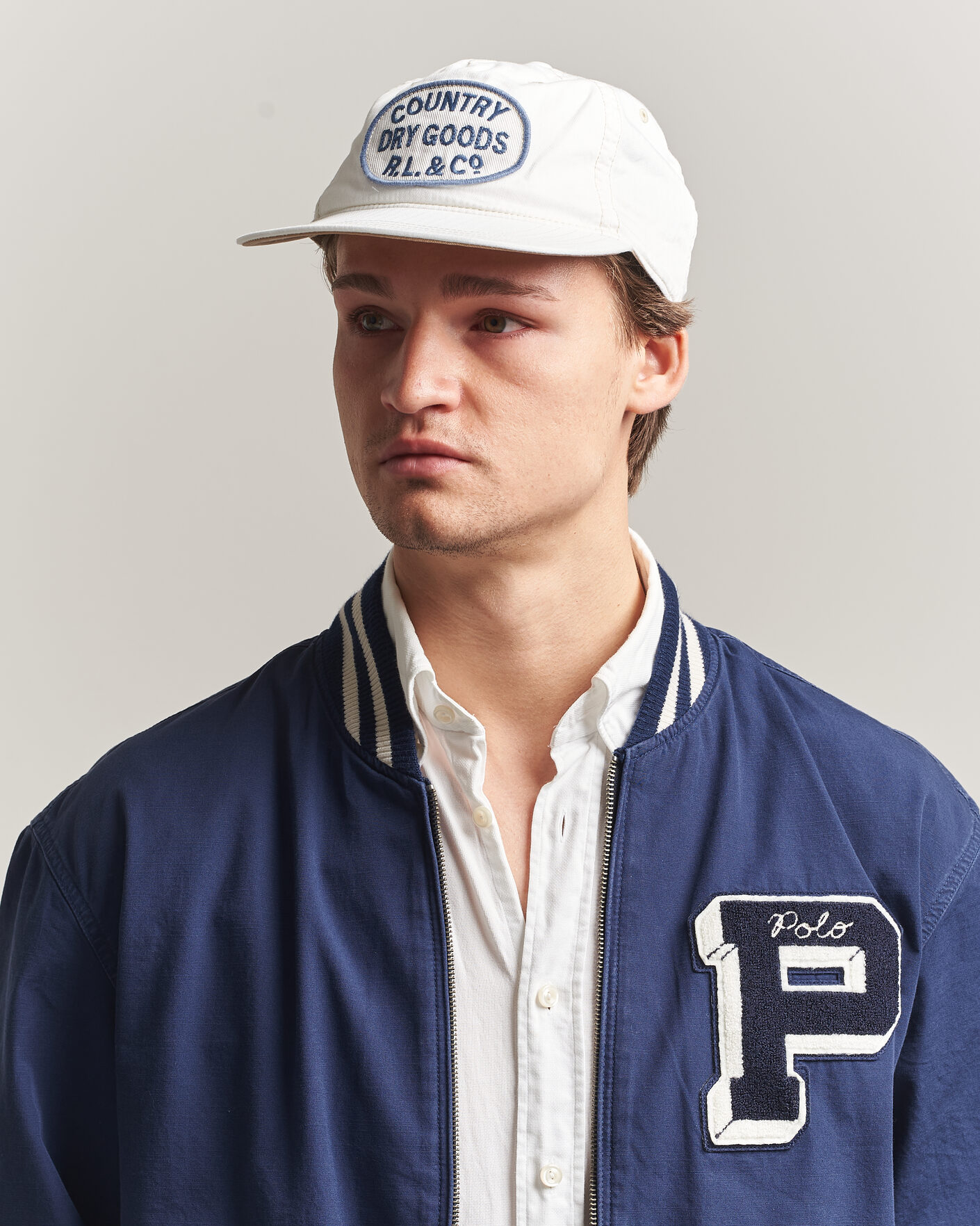 Mies | Päähineet | Polo Ralph Lauren | Cotton Herringbone Cap White