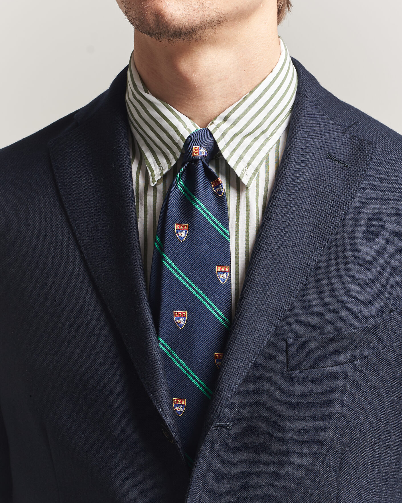 Mies | Solmiot | Polo Ralph Lauren | Boarshead Club Tie Navy/Green