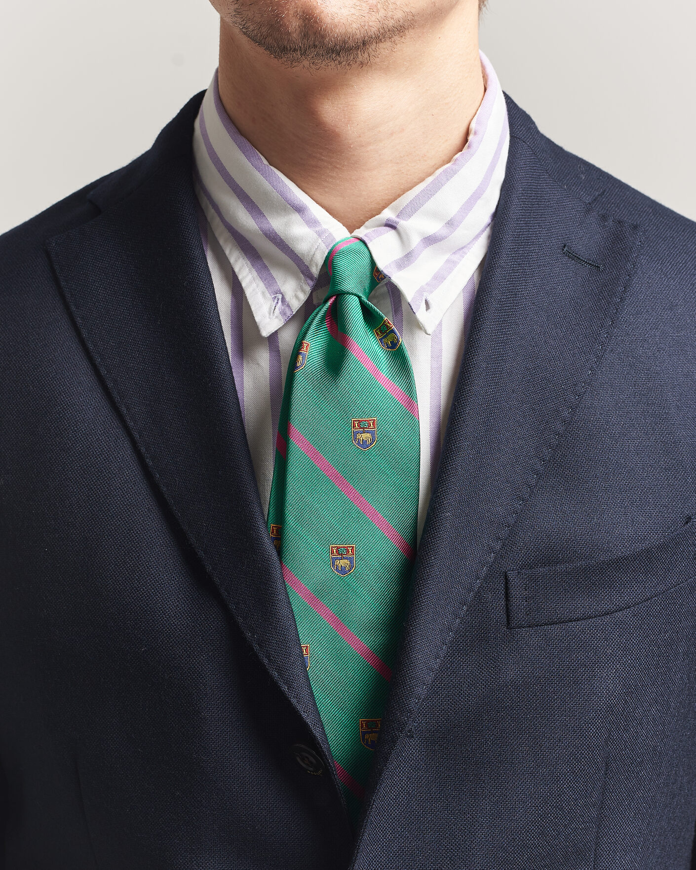Mies | Solmiot | Polo Ralph Lauren | Elephant Palm Club Tie Green