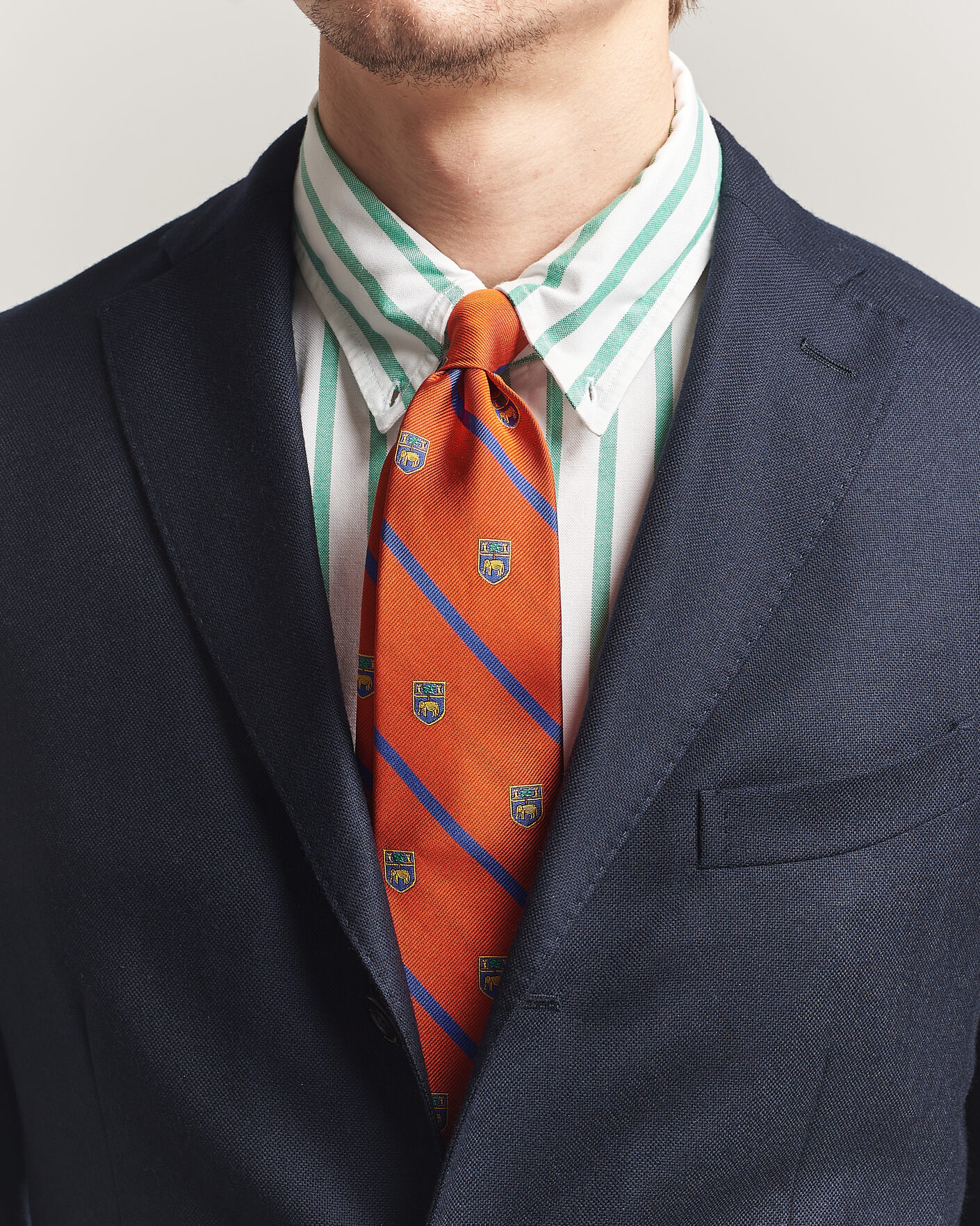 Mies | Solmiot | Polo Ralph Lauren | Elephant Palm Club Tie Orange