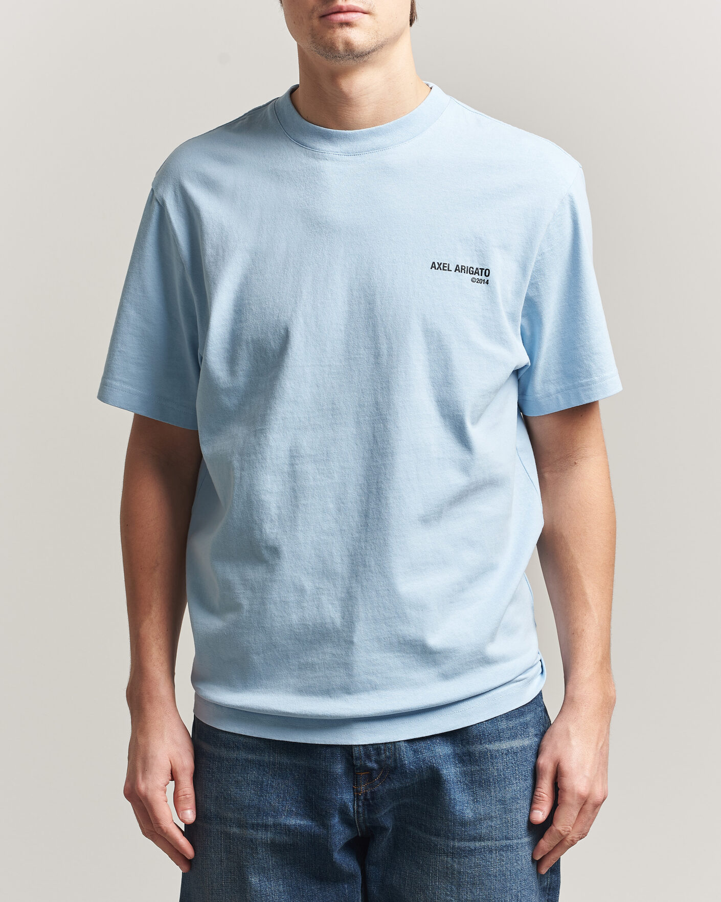 Mies | T-paidat | Axel Arigato | Legacy T-Shirt Powder Blue