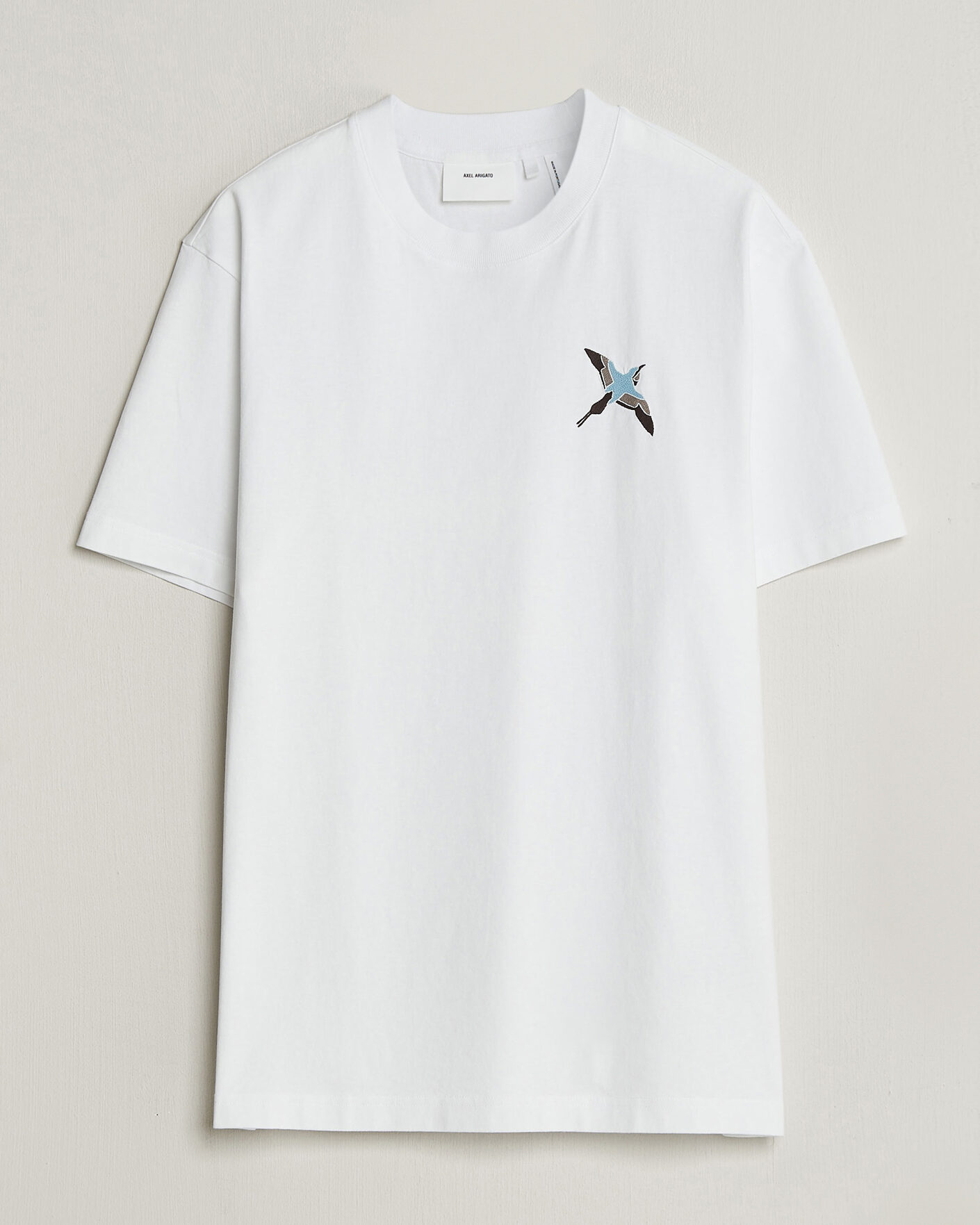 Mies | T-paidat | Axel Arigato | Micro Bee Bird T-Shirt White