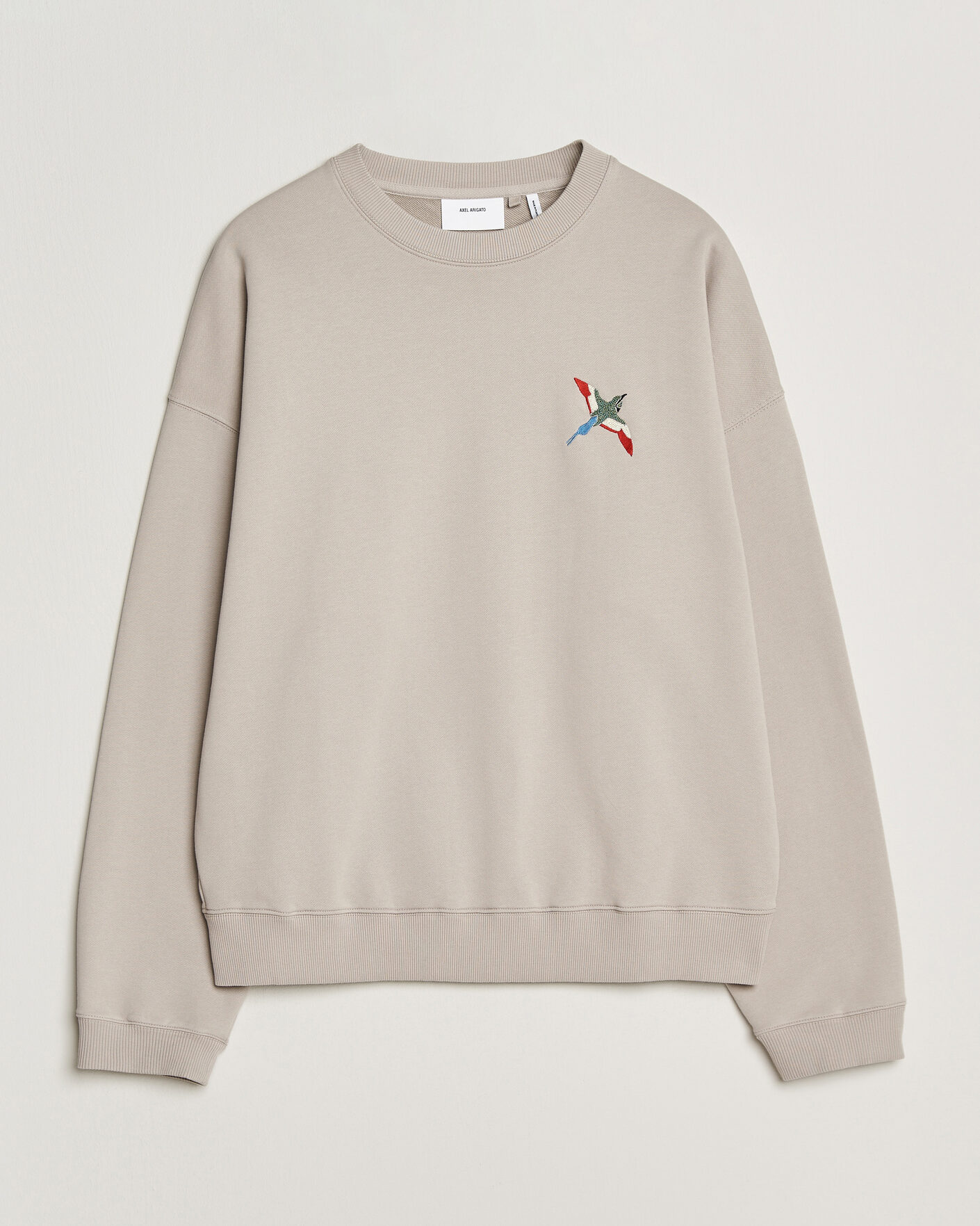 Mies | Puserot | Axel Arigato | Micro Bee Bird Sweatshirt Stone