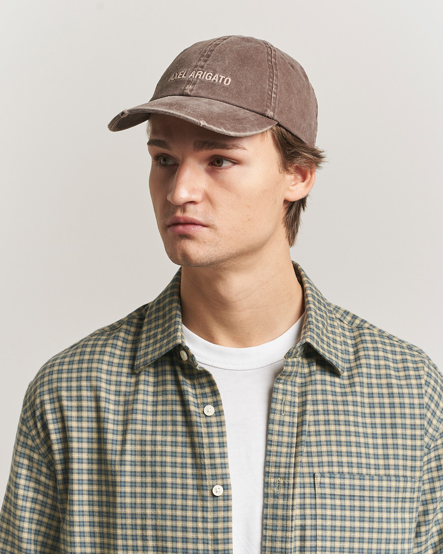 Mies | Päähineet | Axel Arigato | AA Logo Cap Washed Brown
