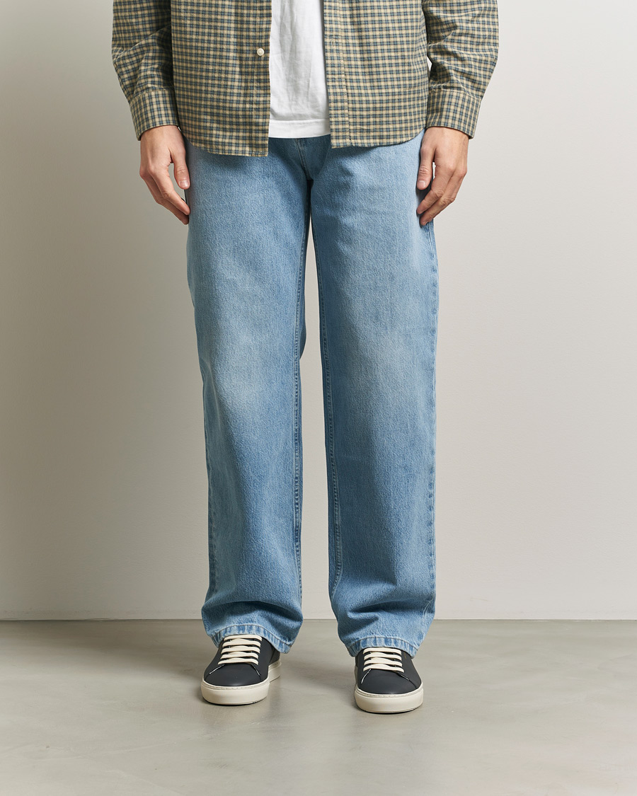 Mies | Farkut | Axel Arigato | Archive Straight Fit Jeans Light Blue