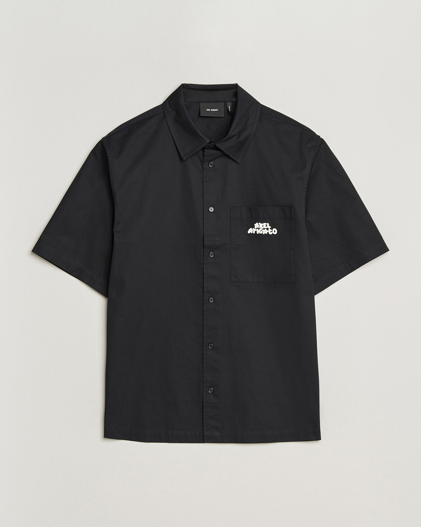 Mies | Kauluspaidat | Axel Arigato | Drew Short Sleeve Shirt Black