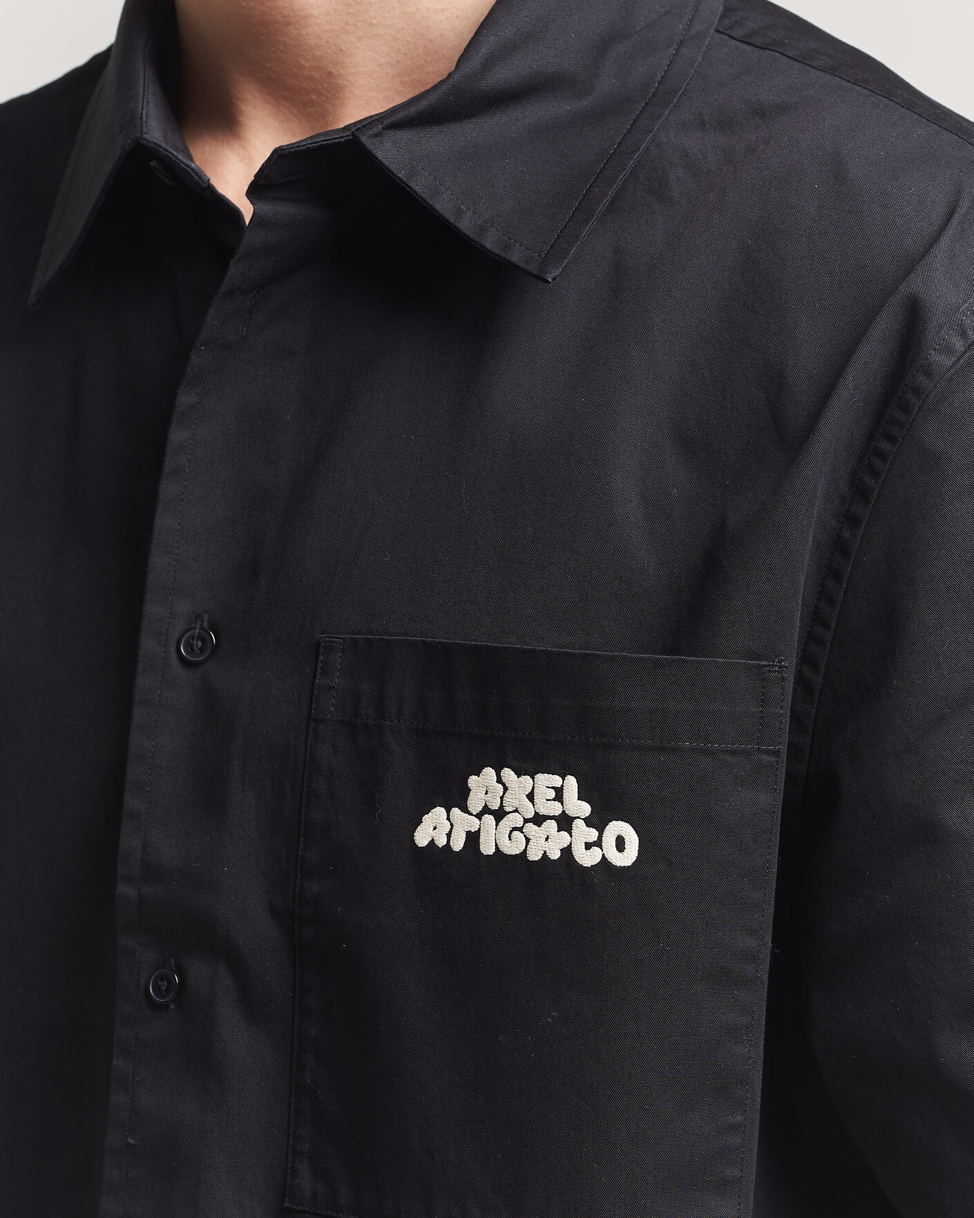 Mies | Kauluspaidat | Axel Arigato | Drew Short Sleeve Shirt Black