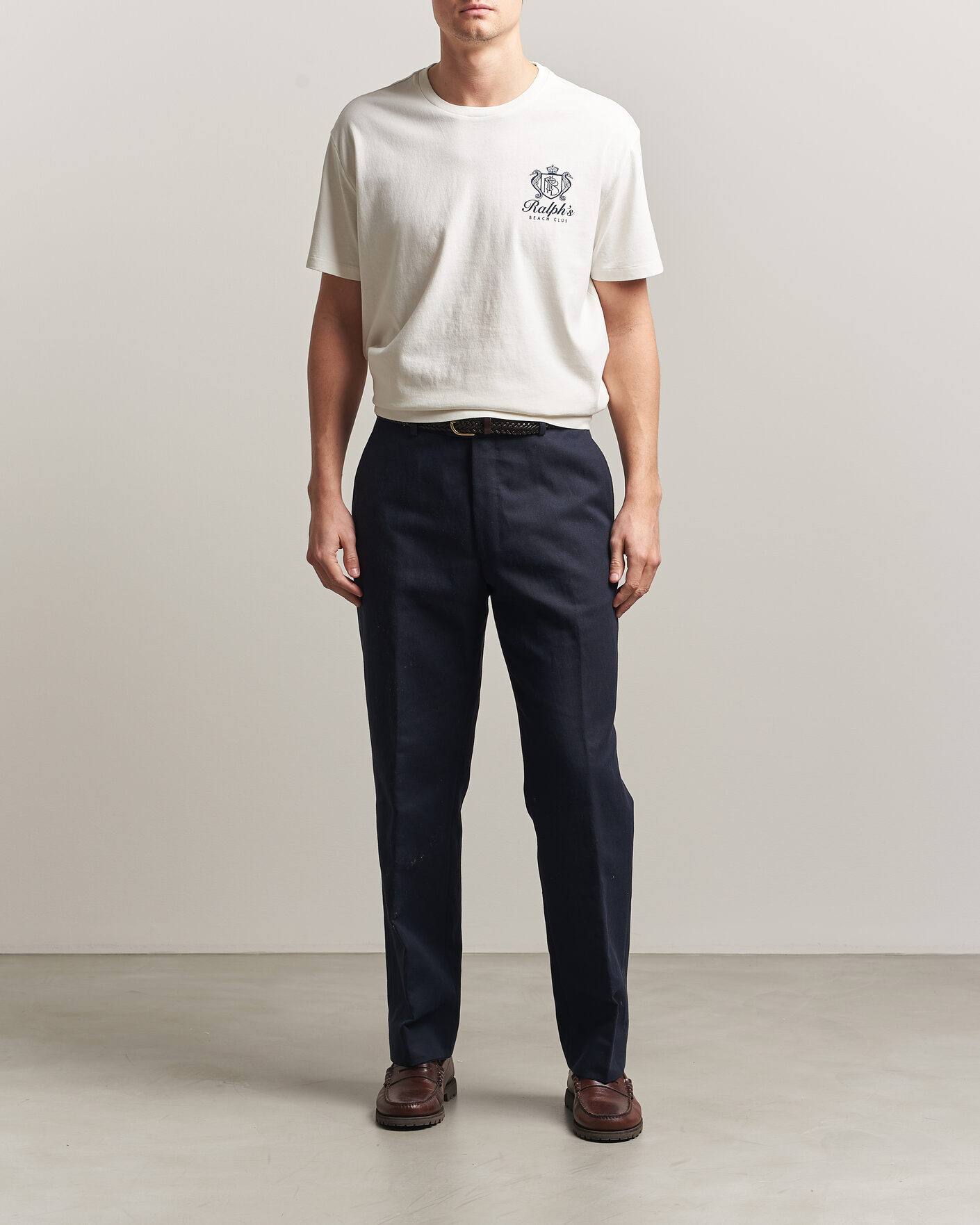 Mies | T-paidat | Polo Ralph Lauren | Ralph's Beach Club Back Print Tee White