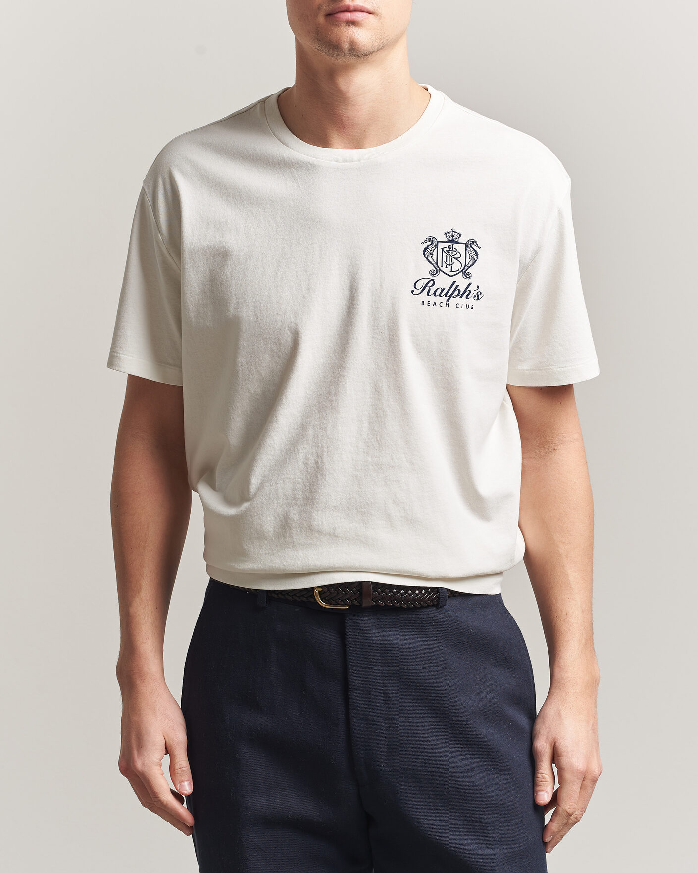 Mies | T-paidat | Polo Ralph Lauren | Ralph's Beach Club Back Print Tee White