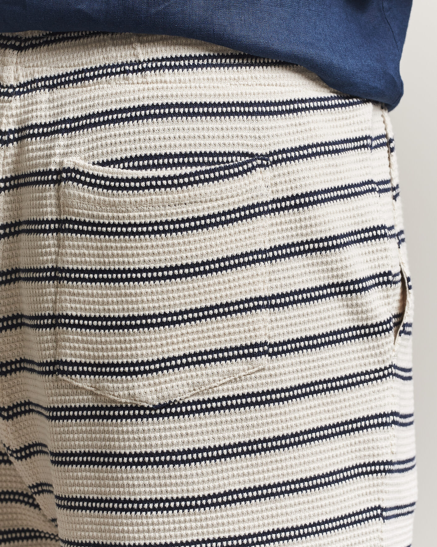 Mies | Shortsit | Polo Ralph Lauren | Knitted Shorts Pale Cream/Newport Navy
