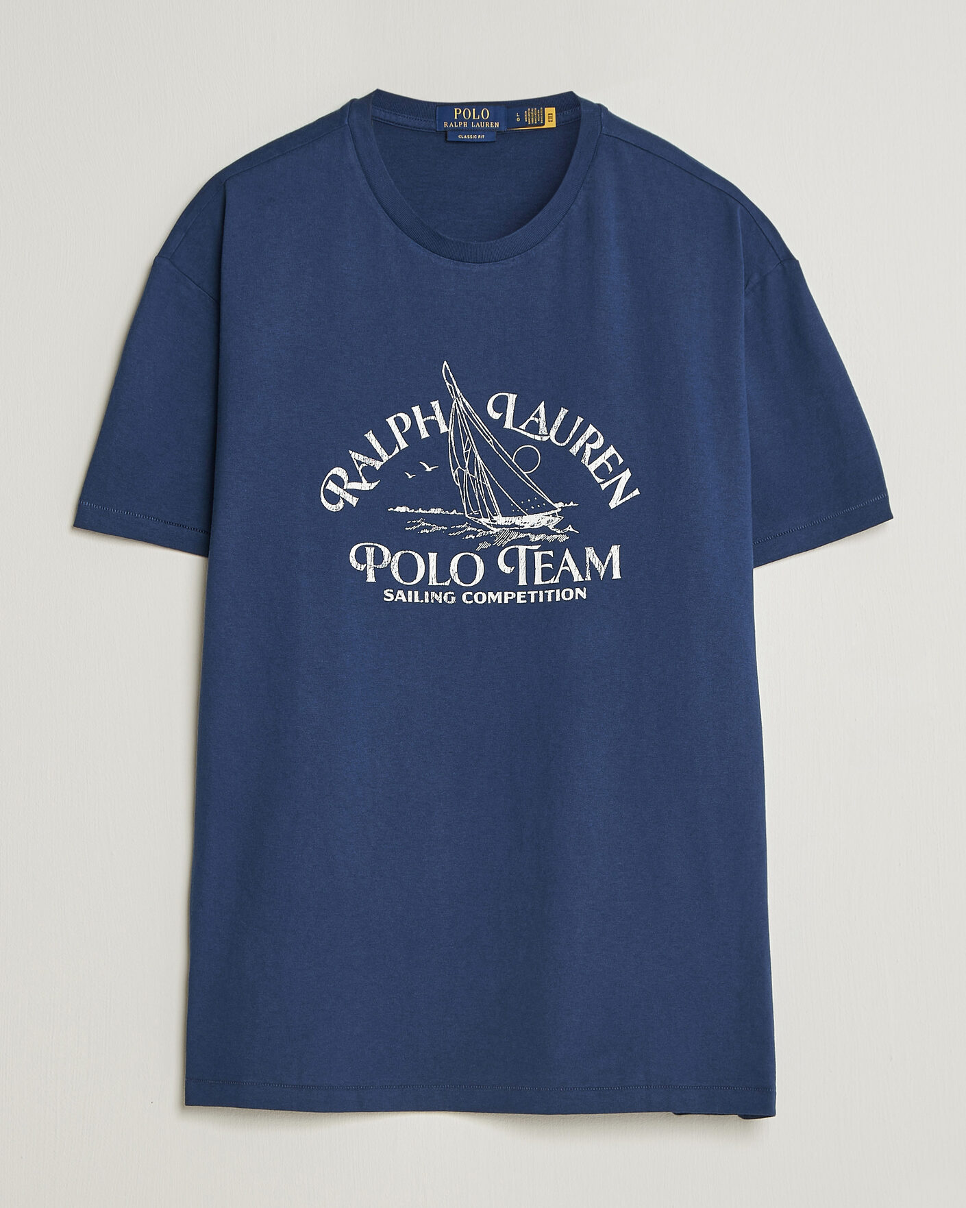 Mies | T-paidat | Polo Ralph Lauren | Ralph's Beach Club Printed Tee Dark Cobalt